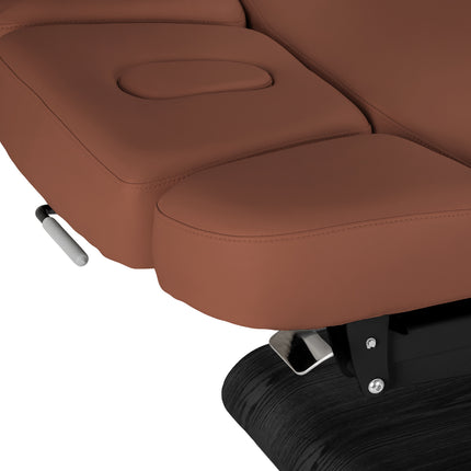 Sillon Relax table de soins SPA électrique – marron, piètement noir – photo 9