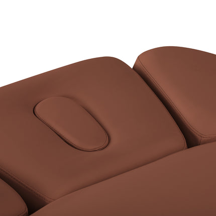 Sillon Relax table de soins SPA électrique – marron, piètement noir – photo 11