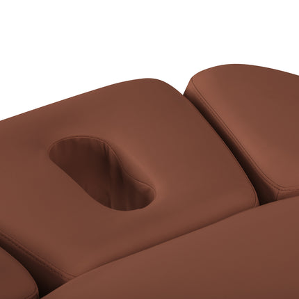 Sillon Relax table de soins SPA électrique – marron, piètement noir – photo 12