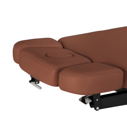 Sillon Relax table de soins SPA électrique – marron, piètement noir – photo 13