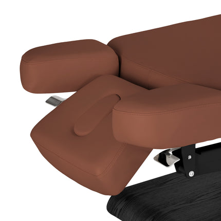 Sillon Relax table de soins SPA électrique – marron, piètement noir – photo 14
