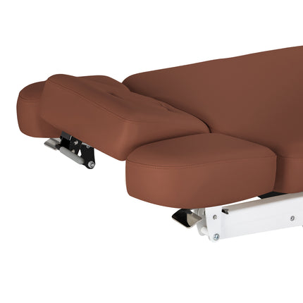 Sillon Relax table de soins SPA électrique – marron, piètement noir – photo 15