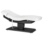 Sillon Relax elektrisch SPA-behandelbed – wit, zwart onderstel – foto 1