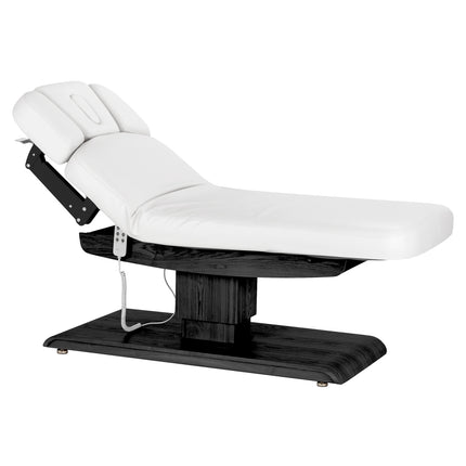 Sillon Relax elektrisch SPA-behandelbed – wit, zwart onderstel – foto 2