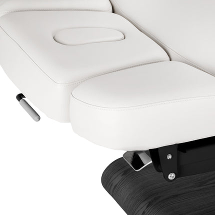 Sillon Relax elektrisch SPA-behandelbed – wit, zwart onderstel – foto 9