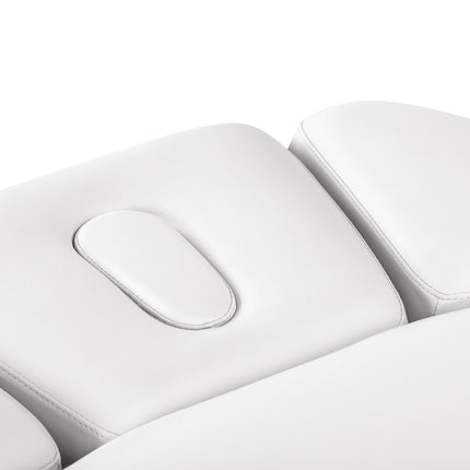 Sillon Relax elektrisch SPA-behandelbed – wit, zwart onderstel – foto 11