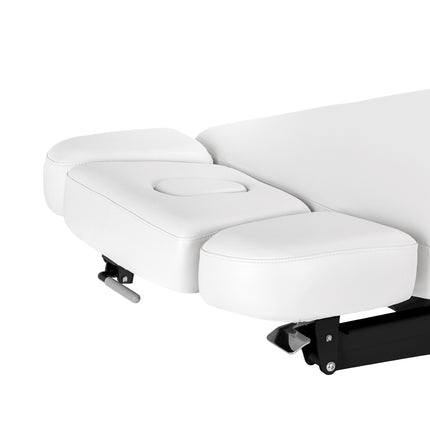 Sillon Relax elektrisch SPA-behandelbed – wit, zwart onderstel – foto 13