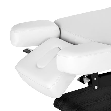 Sillon Relax elektrisch SPA-behandelbed – wit, zwart onderstel – foto 14