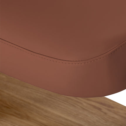 Sillon Relax elektrisch SPA-behandelbed – bruin, licht houten onderstel – foto 10