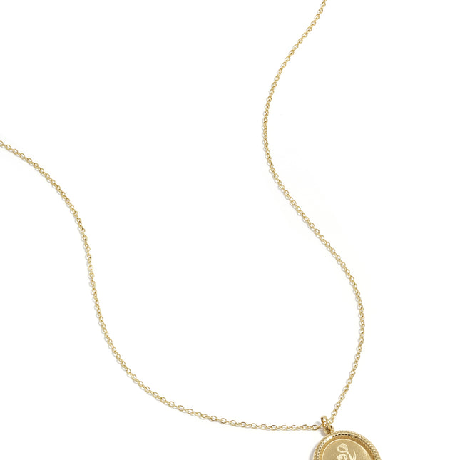 Tulpbloesem roestvrijstalen ketting