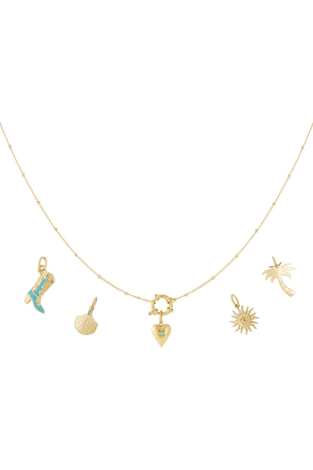 Hart met laars DIY ketting