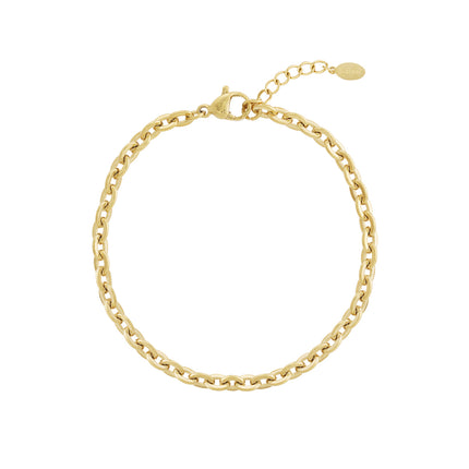 Roestvrijstalen kettingarmbanden, ketting DIY, dagelijkse eenvoudige serie, damessieraden