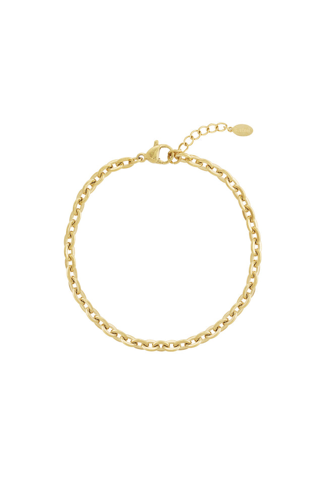 Roestvrijstalen kettingarmbanden, ketting DIY, dagelijkse eenvoudige serie, damessieraden