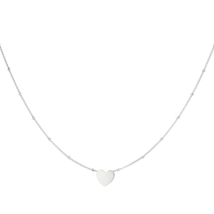Minimalistische ketting hart Goud kleur Stainless Steel