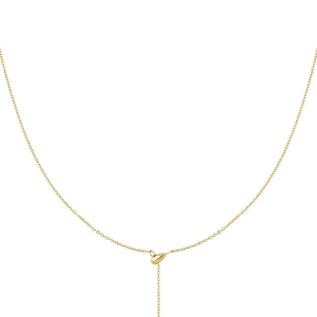 ketting met druppel bedel