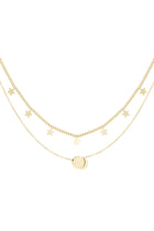 dubbele sterren ketting