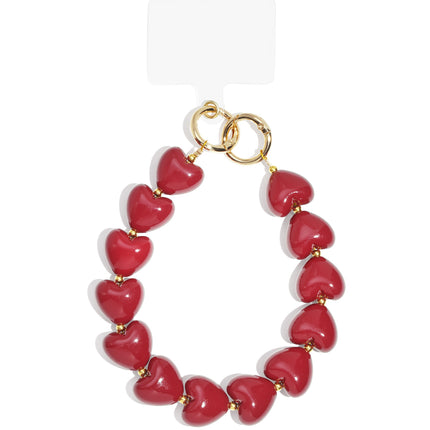 Classy hartvormig telefoonkoord