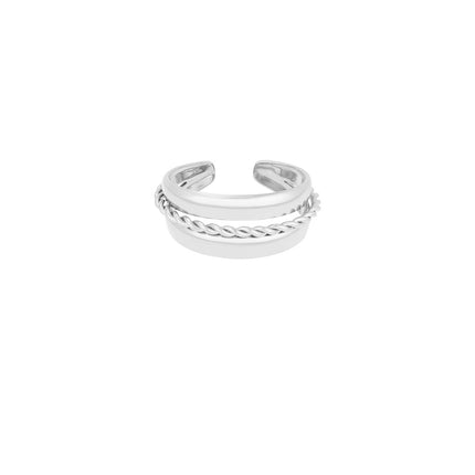 layered spiral ring