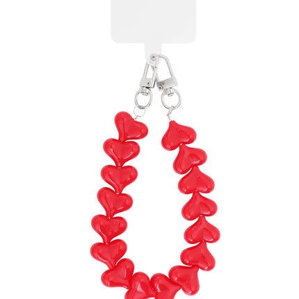 Telefoon koord hartjes