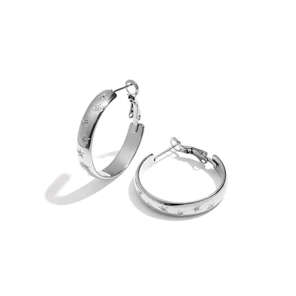 Trendy Star Hoops oorbellen