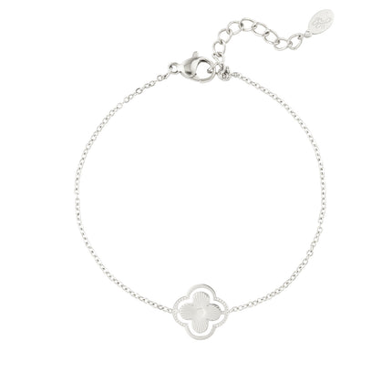 armband dubbele klaver