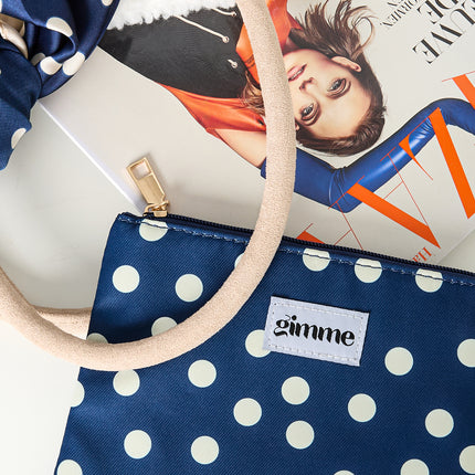 Make-uptassen met stippen, casual polyester, dagelijkse accessoires