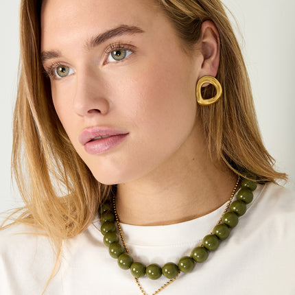 Grote gekleurde ketting-15mm