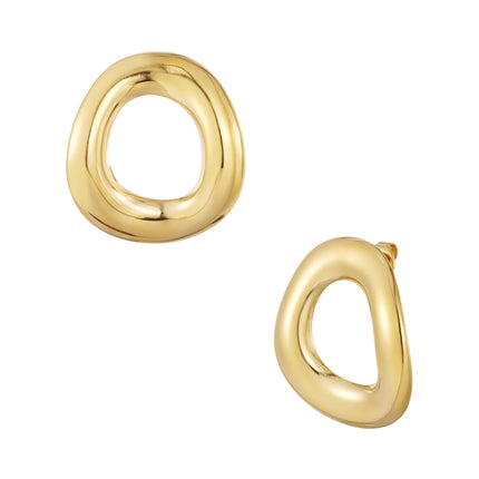 Organic Hoops oorbellen