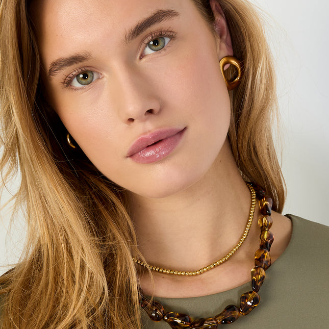 Acryl kralenkettingen Kralen Retro Daily Classic-serie Damessieraden