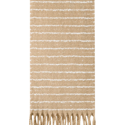 Wintersjaals Strip Casual Polyester Dagelijks