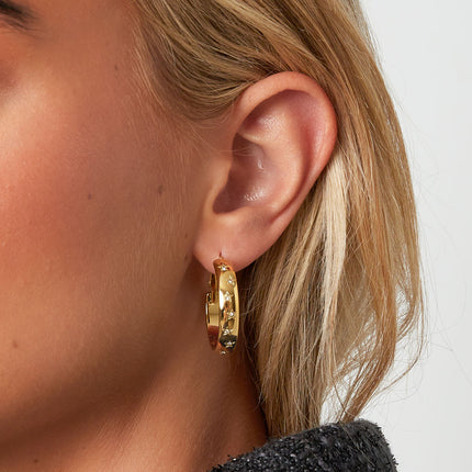 Trendy Star Hoops oorbellen