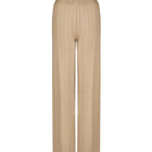 Viscose Vrouwen Brede Broek Conservatief Eenvoudige Kleur