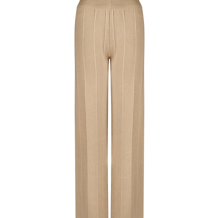 Viscose Vrouwen Brede Broek Conservatief Eenvoudige Kleur