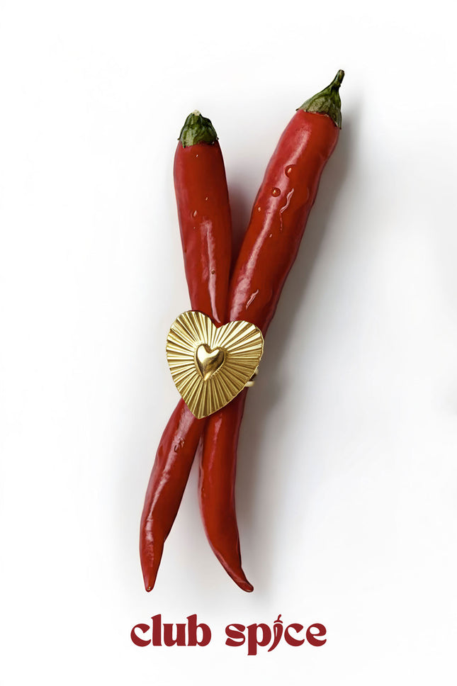 Roestvrijstalen statementringen Hart Casual Dagelijks Eenvoudig Serie Damessieraden