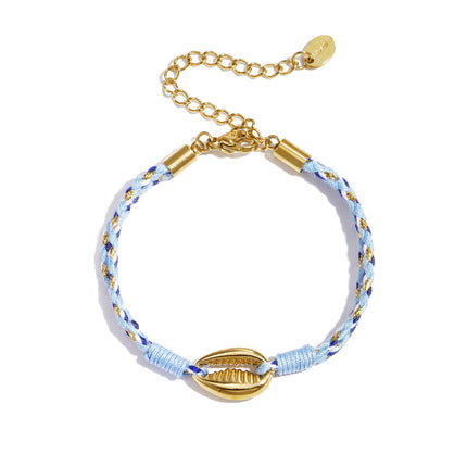 Armbanden met touwbedeltjes, bloemenmotief, casual, vakantie/strand, romantische serie, damessieraden