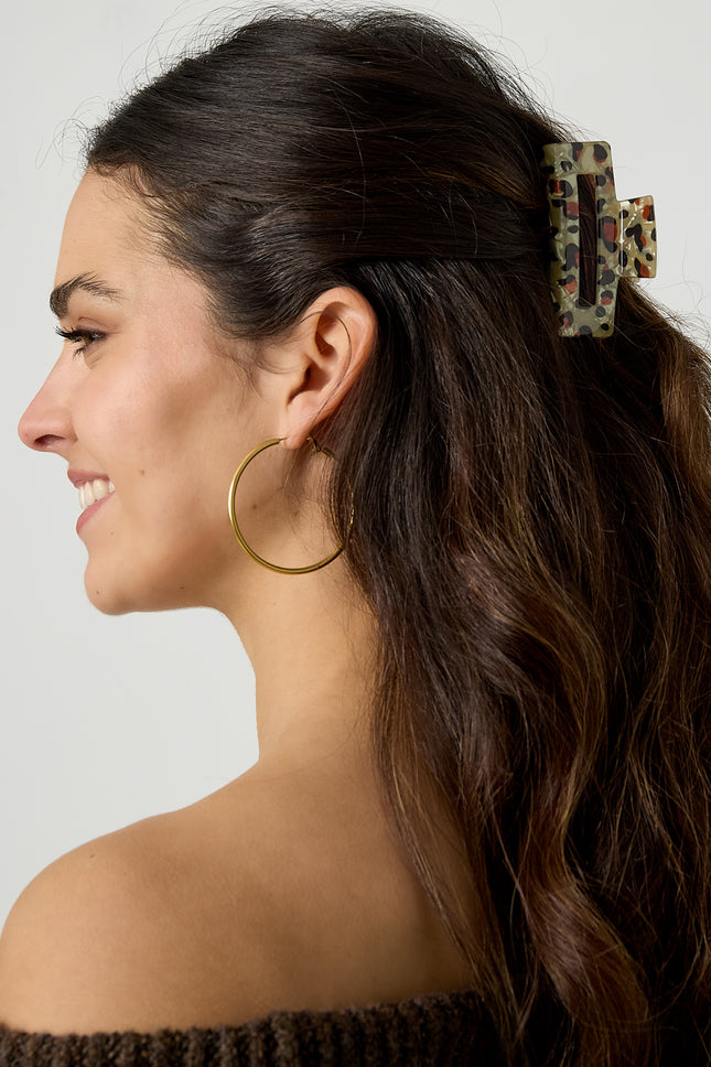 Haarspeldjes Luipaardprint Acryl Dagelijkse Accessoires