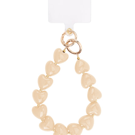 Classy hartvormig telefoonkoord