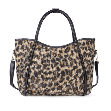 Tote Bags Luipaardprint Casual Katoen Dagelijkse Accessoires