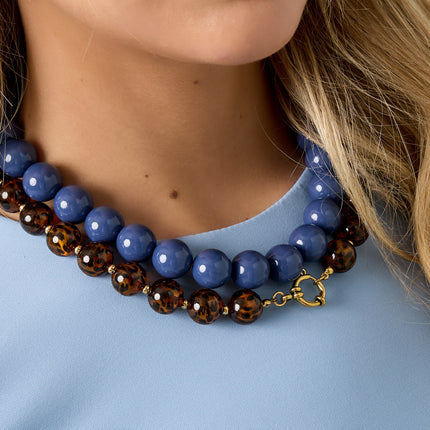 Grote gekleurde ketting-15mm