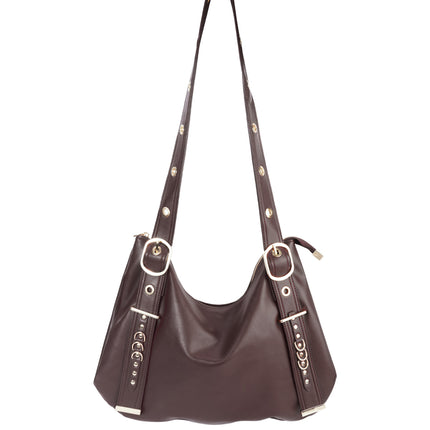 Schoudertassen Effen Kleur Casual PU Dagelijkse Accessoires