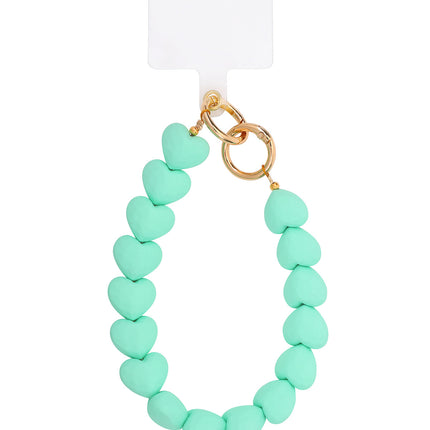 Telefoonsnoeren met een vet hart