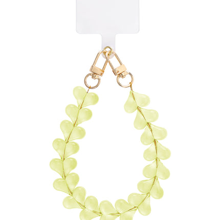 Kleine hartjes telefoonsnoeren