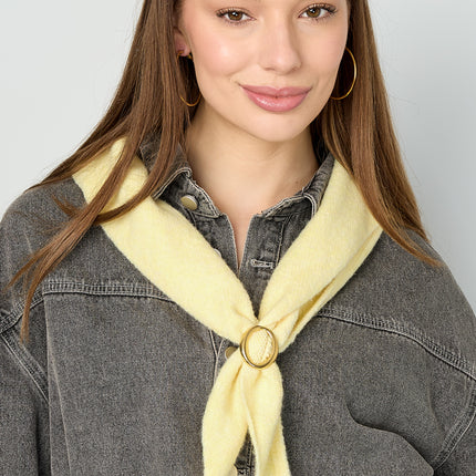 Wintersjaals Effen Kleur Casual Polyester Dagelijkse Accessoires