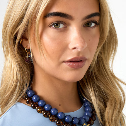 Grote gekleurde ketting-15mm