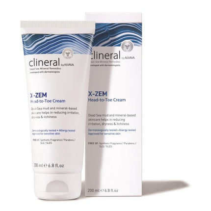Ahava Clineral X-Zem Head-To-Toe Cream 200ml
