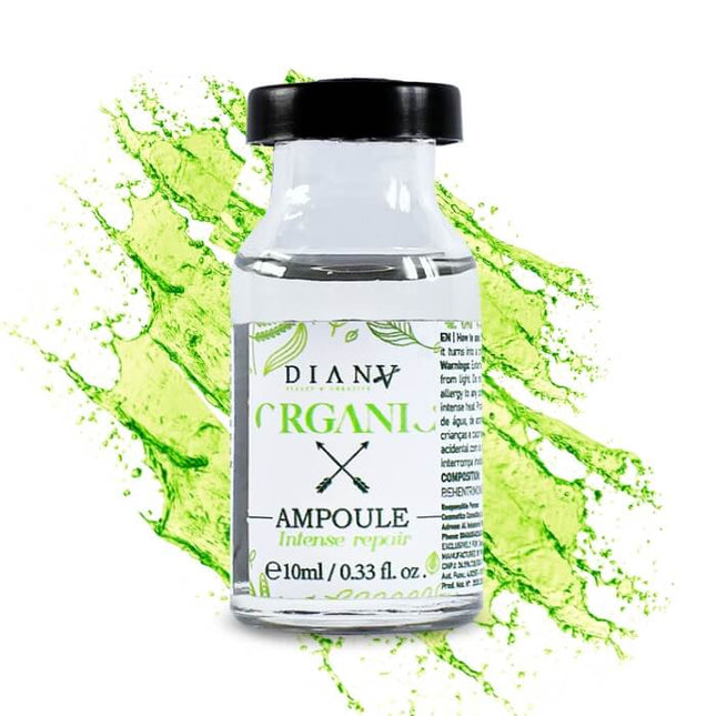 Organiczne ampułki do włosów 10 ml – naturalna regeneracja i blask