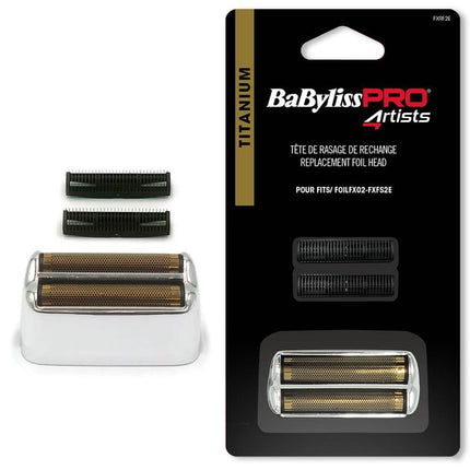 Babyliss PRO 4Artists Metallfolienrasierer, Doppelschneider, Silber