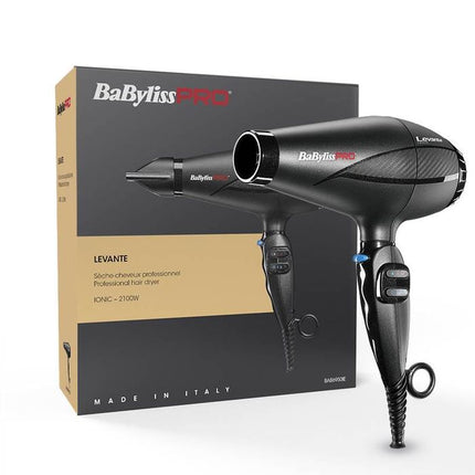 Babyliss PRO Ionic Levante Föhn 2100W Zwart 2100W