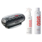 Babyliss PRO Krulset 12 jumboroller + Schwarzkopf OSiS+ Flatliner 200ml + OSiS+ Session Hairspray 500ml