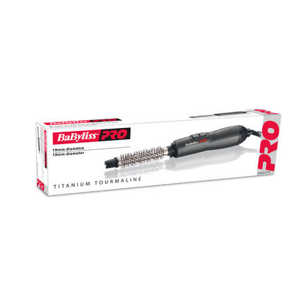 Babyliss PRO Titanium Tourmaline Pulse Airstyler 19mm Zwart 700W